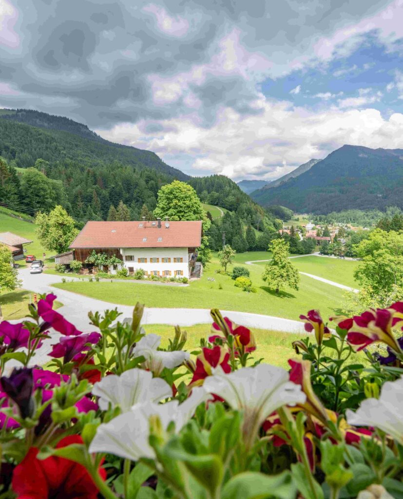 Blick auf Sachrang